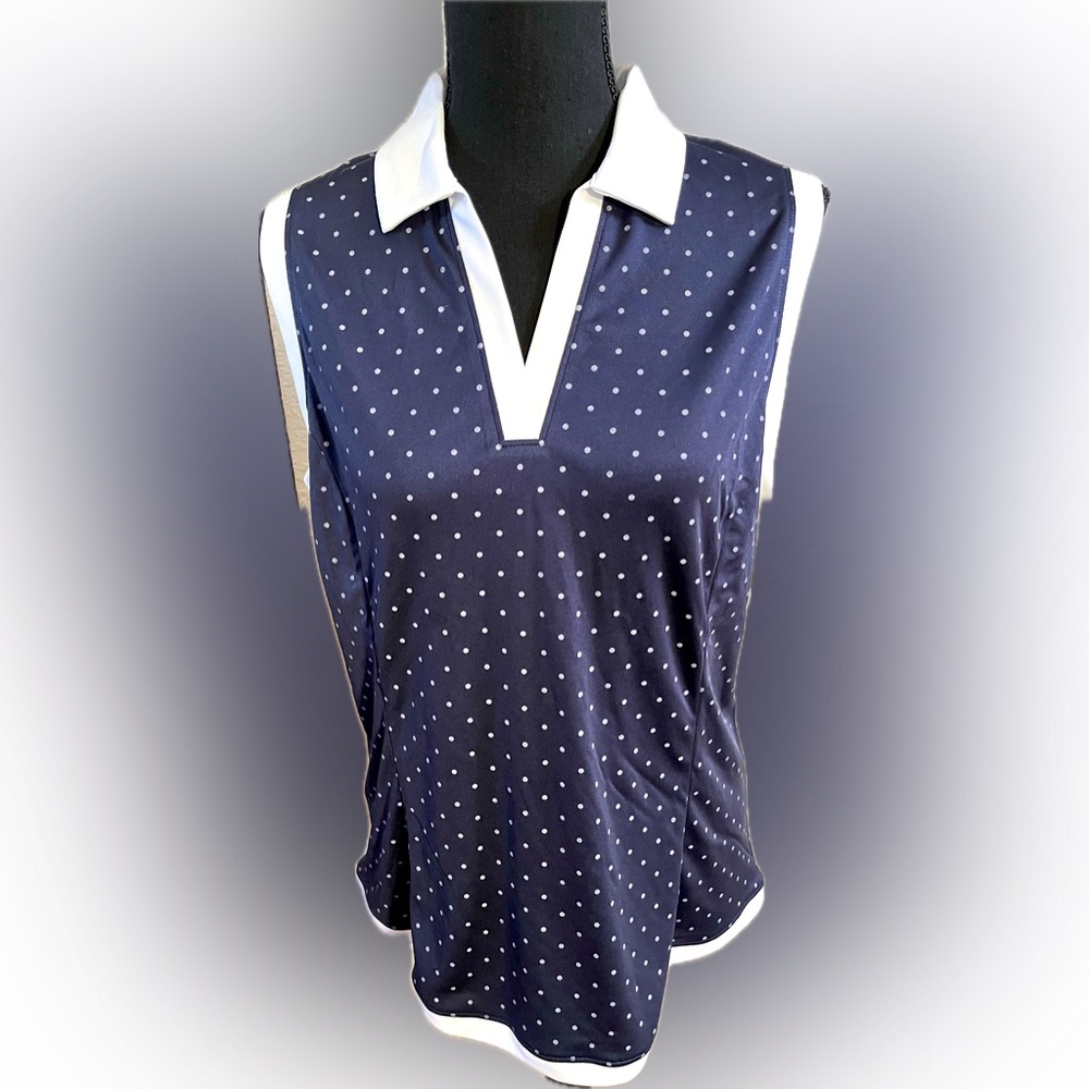 Ben Hogan Women"s moisture wicking sun protection sleevelesss shirt NWT